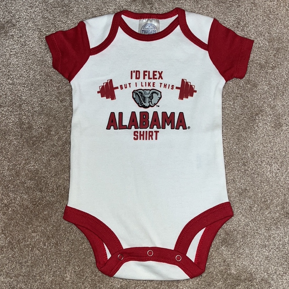 Infant boys 3 mos Alabama bodysuit